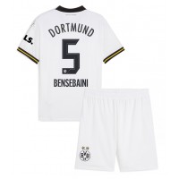 Borussia Dortmund Ramy Bensebaini #5 Tredje trøje Børn 2024-25 Kortærmet (+ Korte bukser)
